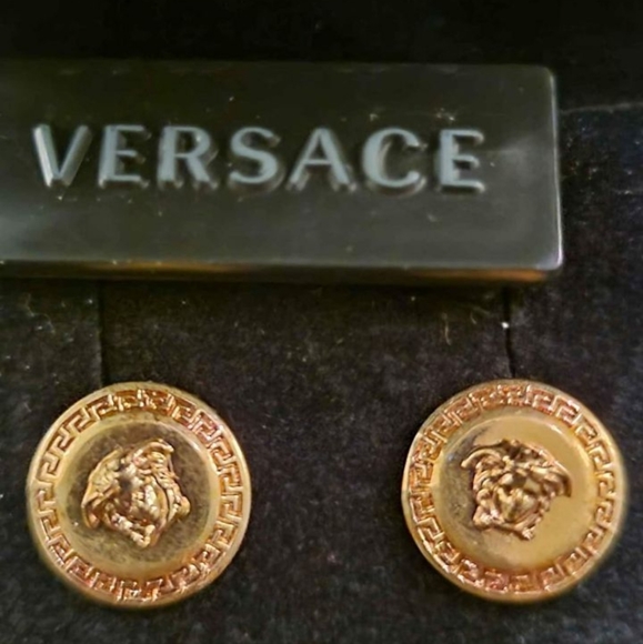 Versace stud earrings - Picture 1 of 3